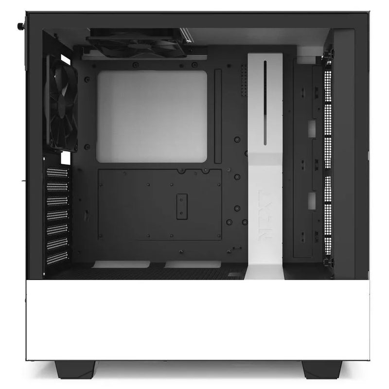 H510i White/black Compact Mid-tower With Lighting And Fan Control