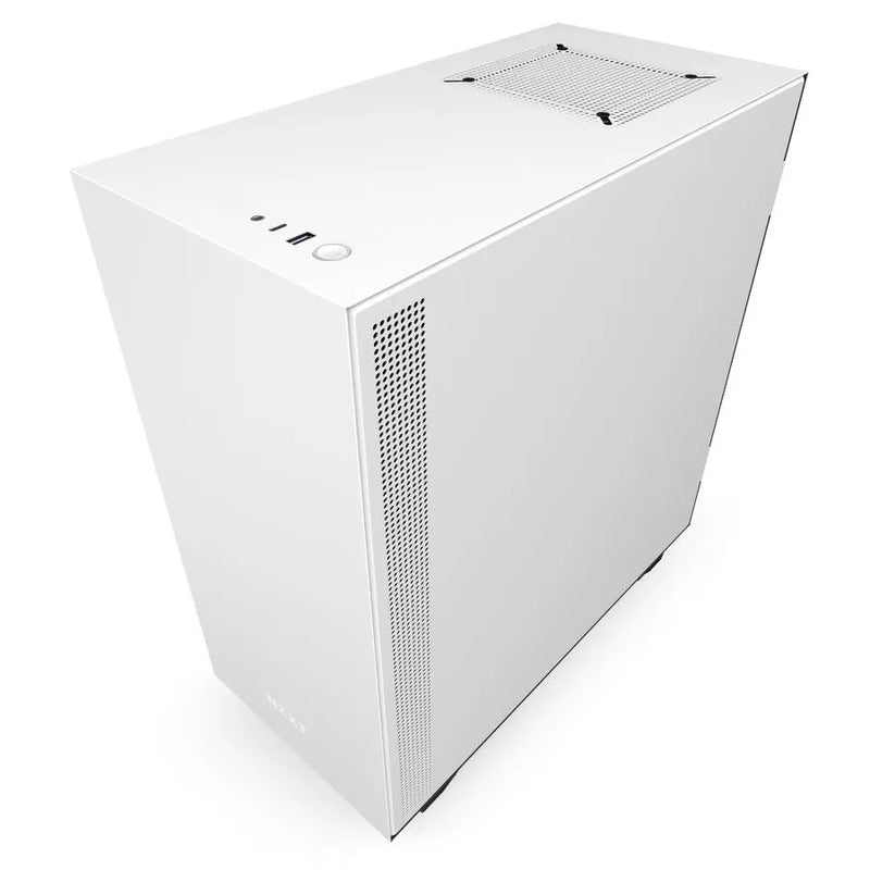 H510i White/black Compact Mid-tower With Lighting And Fan Control