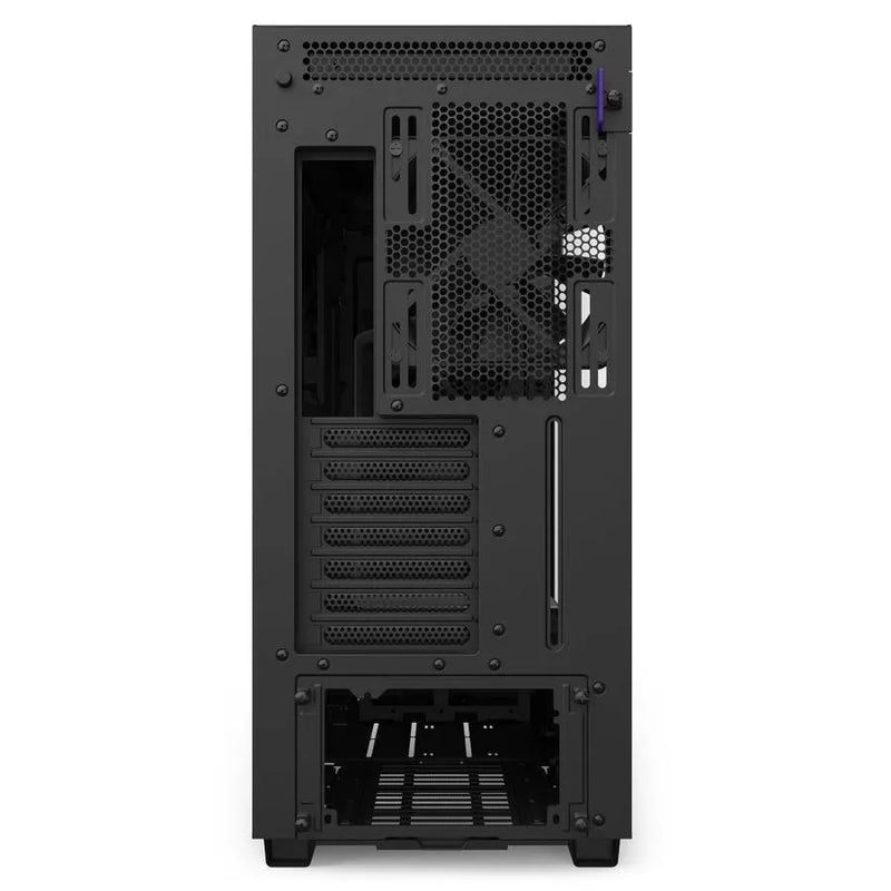 H710 White/black Mid-tower Case With Tempered Glass