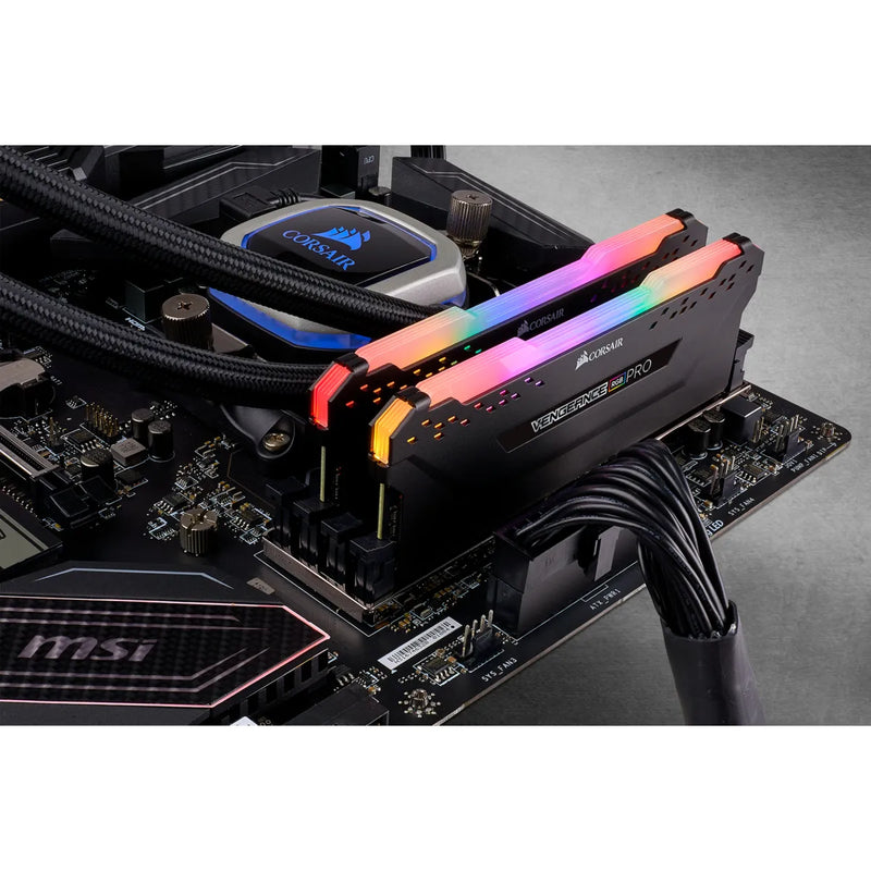 Corsair Vengeance Rgb Pro Series Cmw16Gx4M2D3600C18 16Gb Ddr4 3600Mhz Memory Kit Dynamic Rgb Lighting And Top-Notch Performance