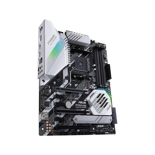 Asus Prime X570-pro Amd Am4; 4x Ddr4; 2 X Pcie 4.0/3.0 X16 (single @16 Or Dual @ X8 Mode) + 1 X Pcie 4.0 X16 (max.@ X4 Mode); 6x