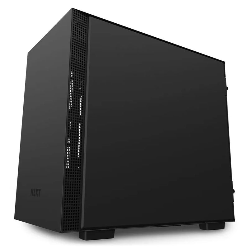 H210i Black/black Mini-itx Case With Lighting And Fan Control