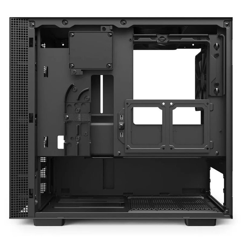 H210i Black/black Mini-itx Case With Lighting And Fan Control