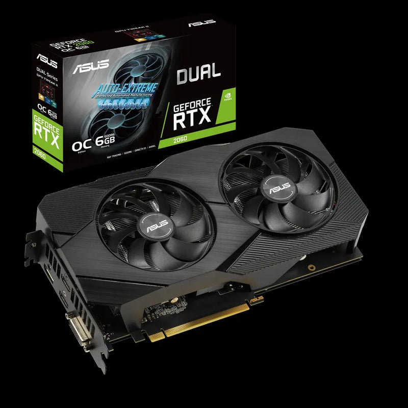 Nvidia® Geforce Rtx™ 2060; Pci Express 3.0; 12gb Gddr6; 1xdvi; 2xhdmi; 1xdp; Max Display:4; 500w; 24.2 X 13 X 5.3 Cm.