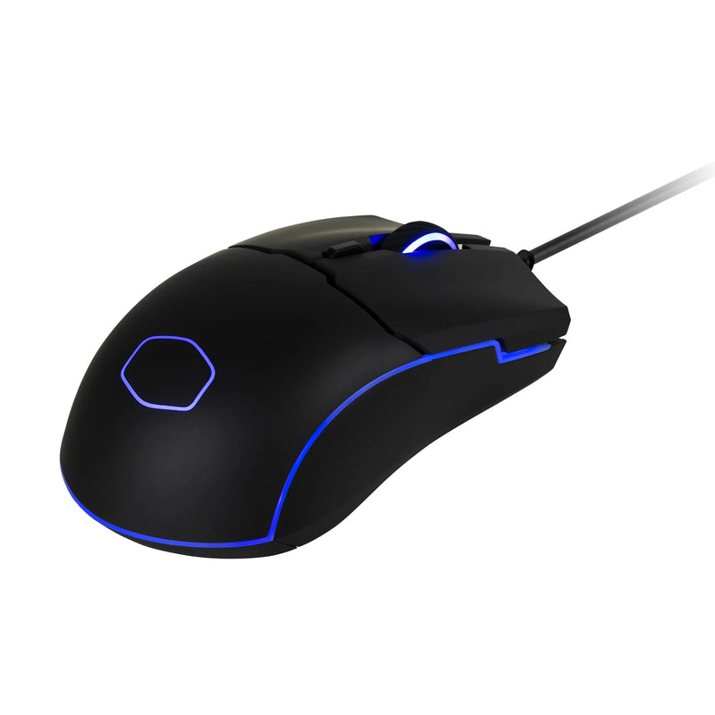 Cooler Master Cm110 Optical Gaming Sensor Lightweight Ambidextrous Mouse 3 Zone Rgb Lighting.