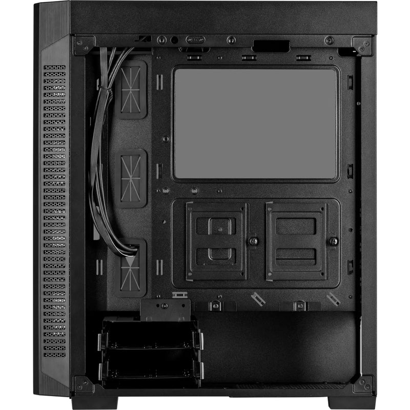 Corsair 110R Tempered Glass Mid-Tower Atx Case  Black