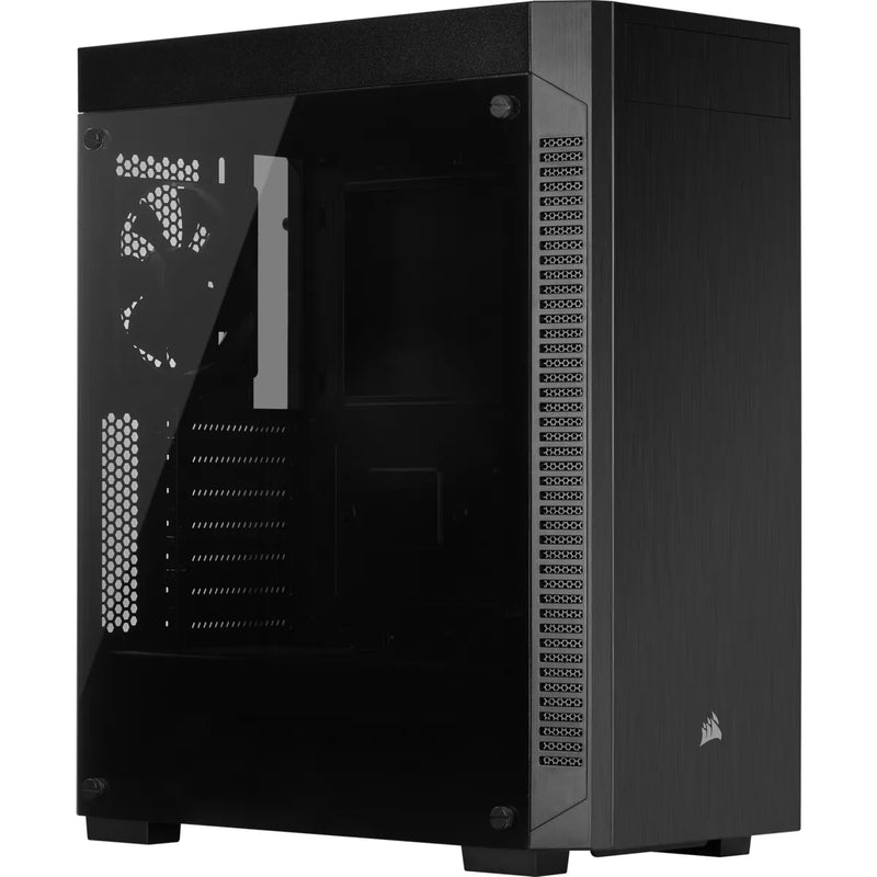 Corsair 110R Tempered Glass Mid-Tower Atx Case  Black