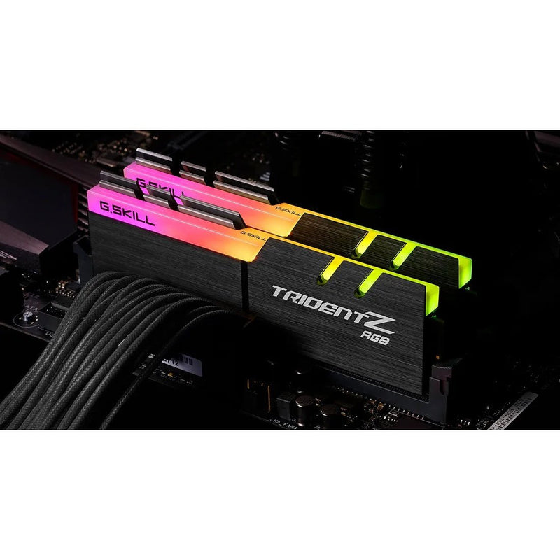 G.Skill Trident Z Rgb Ddr4-3600Mhz Cl18-22-22-42 1.35V 32Gb (2X16Gb) F4-3600C18D-32Gtzr.