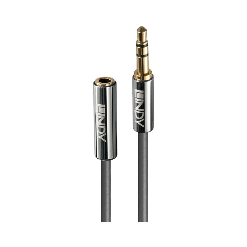 Lindy 3.5Mm Audio Male To Female Extension Cable - Cromo Line - 1M