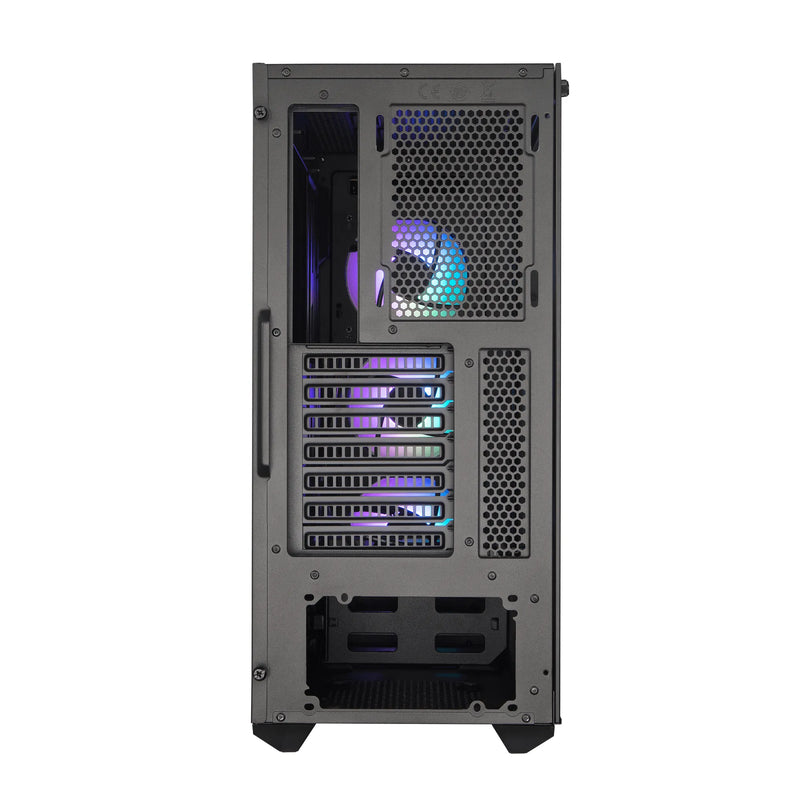 Cooler Master Masterbox Td500 Atx Mesh Black With Diamond Cut Design Windowed 3X 120Mm Rgb Fans.