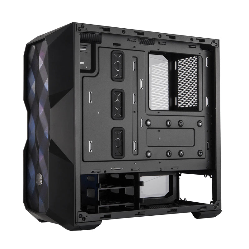 Cooler Master Masterbox Td500 Atx Mesh Black With Diamond Cut Design Windowed 3X 120Mm Rgb Fans.