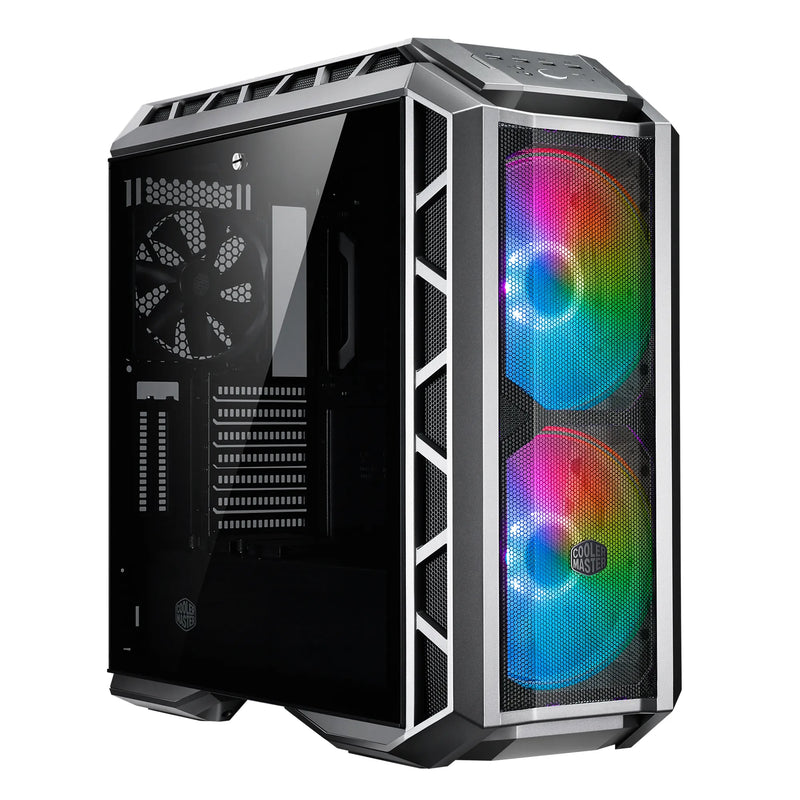 Cooler Master Mastercase H500p Atx; Mesh ; Tempered Glass Window; 2 X 200mm Argb Fans; Mesh Front; Argb Controller.