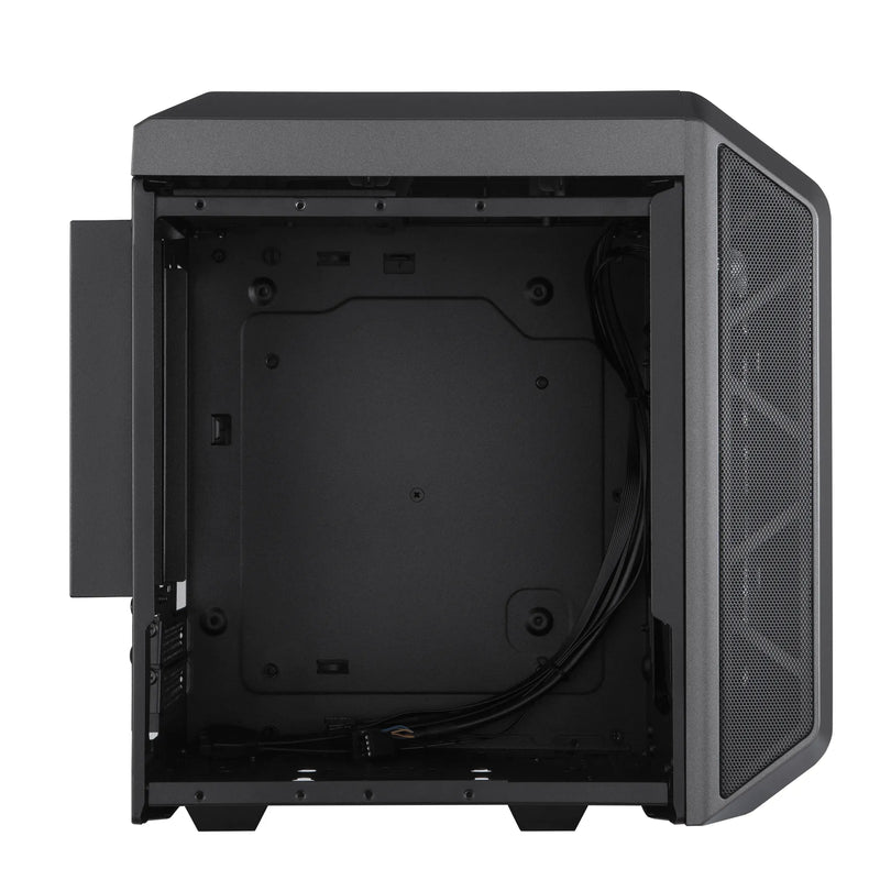 Cooler Master H100 Mini Itx  Black  200Mm Rgb Fan Installed  Built In Handle  Argb Controller.