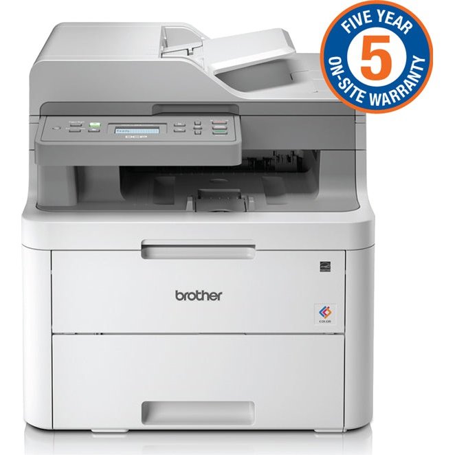 BROTHER 3-IN-1 COLOUR PRINTER/ DUPLEX/ WIRELESS (5YR Onsite)