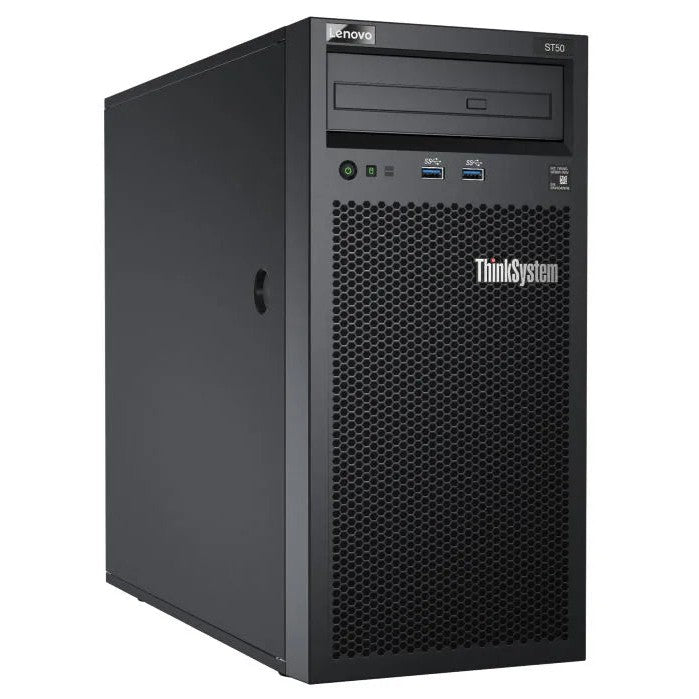 Lenovo Thinksystem St50 Tower Server - Intel Xeon E-2224G, 8Gb Ram, 2Tb Hdd, Dvd±Rw, 250W Psu