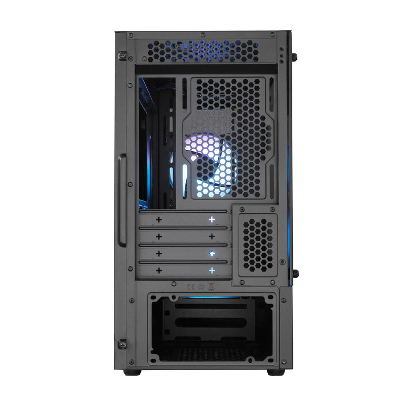 Cooler Master Masterbox Mb311L Matx Mitx Argb Tg Panel Argb Controller Included 2 X 120Mm Argb Fans Mesh Front Panel Airflow Case