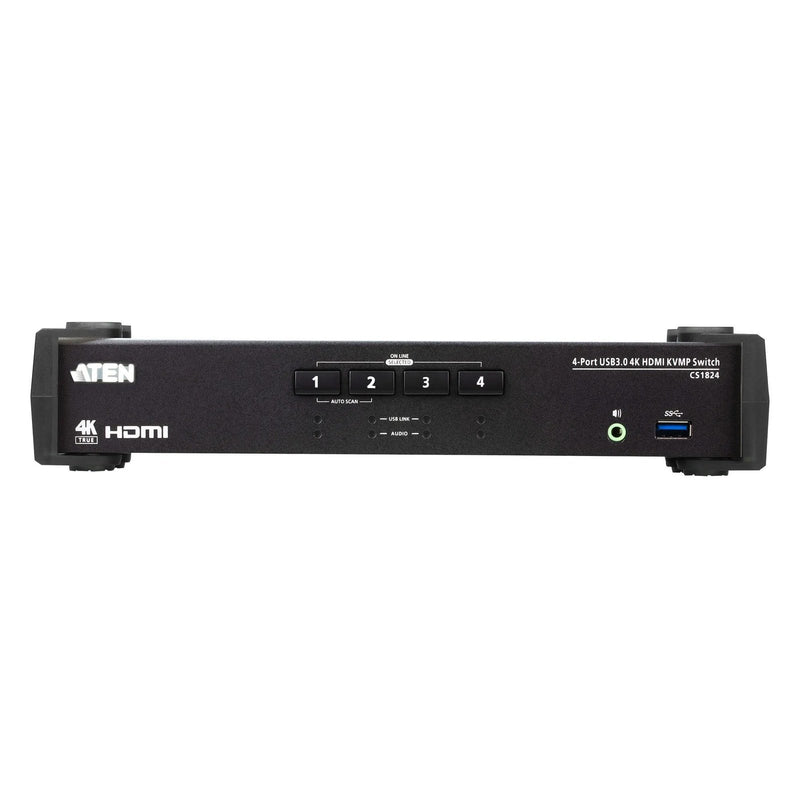 Aten 4-Port Usb 3.0 4K Hdmi Kvmp™ Switch