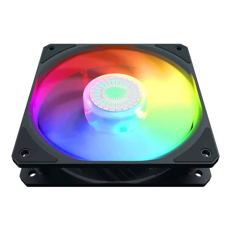 Cooler Master Sickleflow 120Mm Argb New Blade Design Enhanced Fan Frame Sealed Bearing 62Cfm