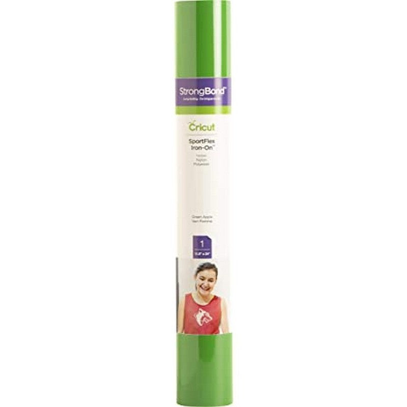 Cricut Sportflex Iron-On 11.8X24'' (Green Apple)