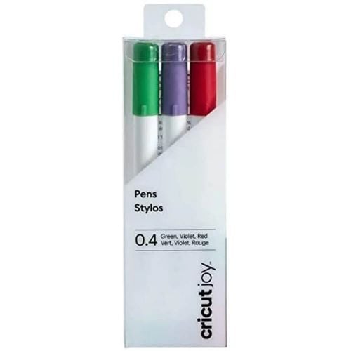 Cricut Joy Fine Point Pen Set 3-Pack (Red Green Violet)