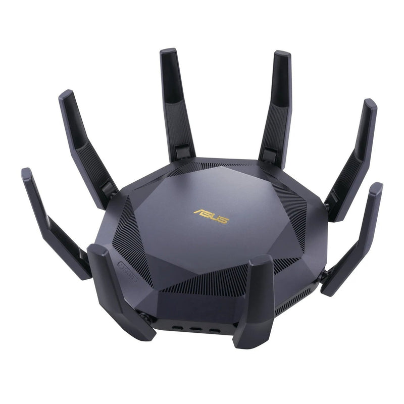 Asus 12-Stream Ax6000 Dual Band Wifi 6 (802.11Ax) Router Supporting Mu-Mimo And Ofdma Technology; With Aiprotection Pro Network