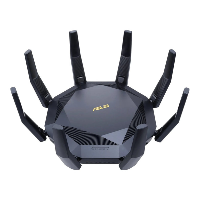 Asus 12-Stream Ax6000 Dual Band Wifi 6 (802.11Ax) Router Supporting Mu-Mimo And Ofdma Technology; With Aiprotection Pro Network