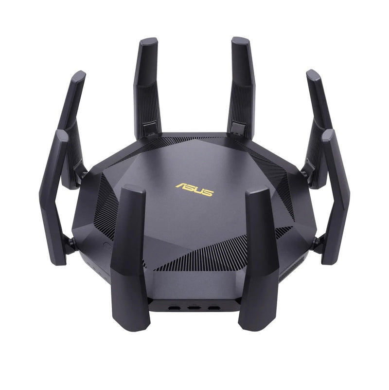 Asus 12-Stream Ax6000 Dual Band Wifi 6 (802.11Ax) Router Supporting Mu-Mimo And Ofdma Technology; With Aiprotection Pro Network