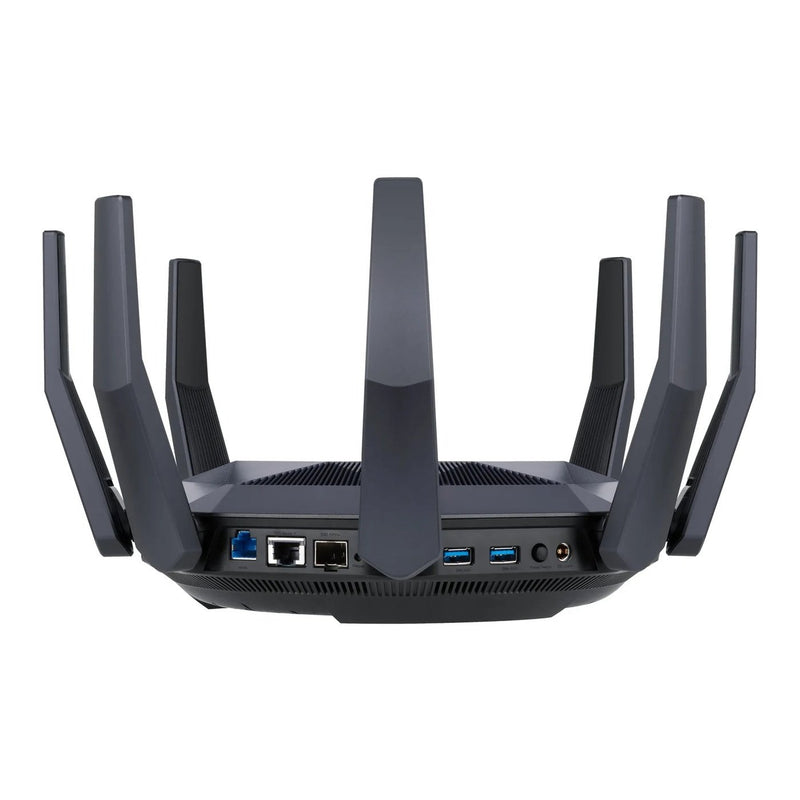 Asus 12-Stream Ax6000 Dual Band Wifi 6 (802.11Ax) Router Supporting Mu-Mimo And Ofdma Technology; With Aiprotection Pro Network