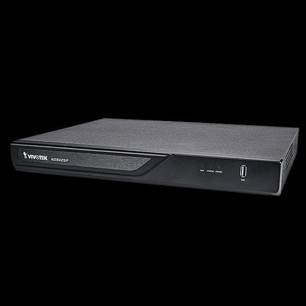 Vivotek Embedded 16 Channel Plug And Play Nvr H.265 16X Poe Ports 2X Hdd Bays Auto Setup Hdmi Vga