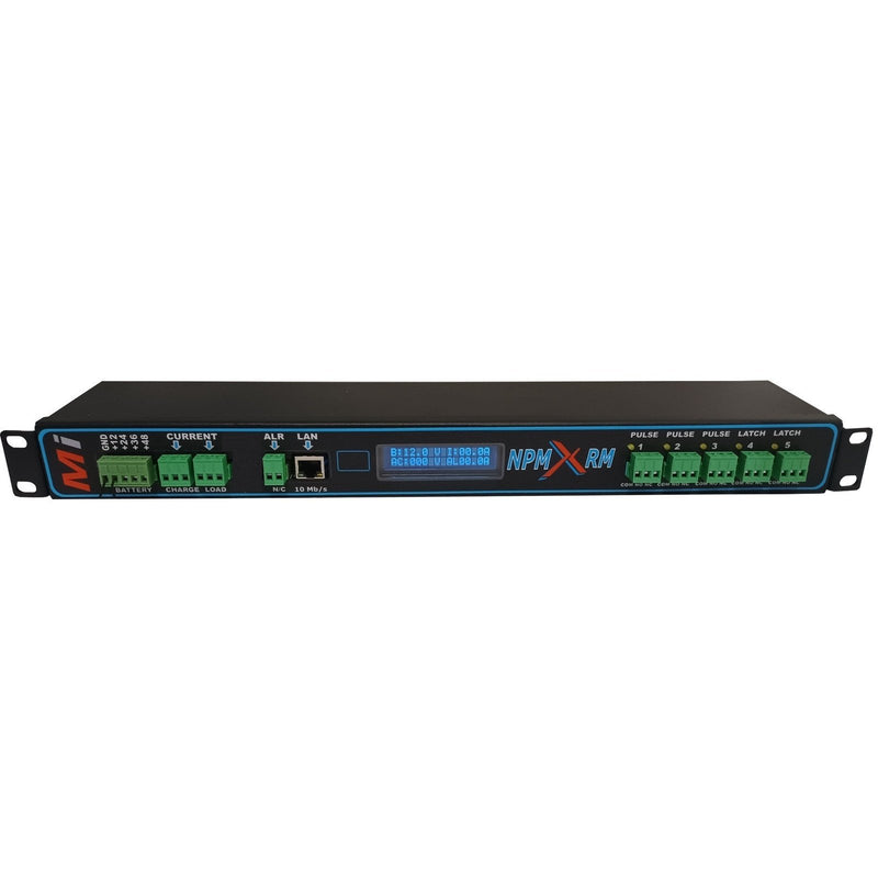 Micro Instruments 19" Rackmount, Snmp, 8-60V Network-Based Power Monitor.