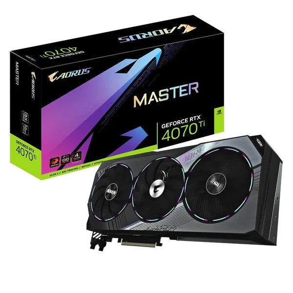 Gigabyte Nvidia Geforce® Rtx 4070Ti Aorus Master - 12G Gddr6X Hdmix1 Dp X3