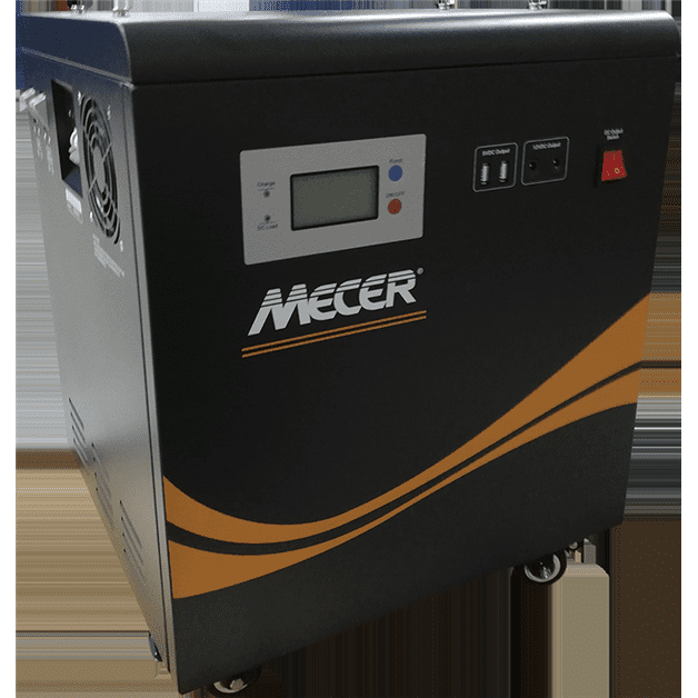 Mecer 2Kw 24V 2X100A Bat Pure Sine Wave Includes 720W Solar Charge Controller