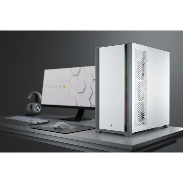 Corsair 5000D Tempered Glass Mid-Tower  White