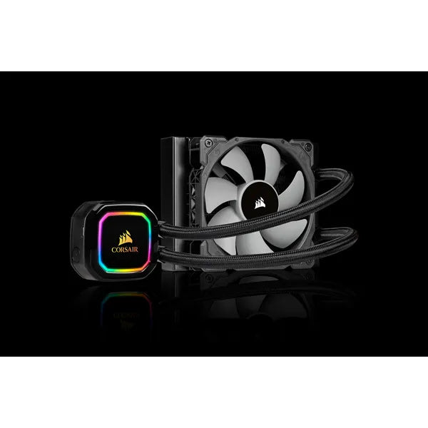 Corsair Icue Series H60i Pro Xt 120mm Liquid Cpu Cooler; Rgb; Single Fan