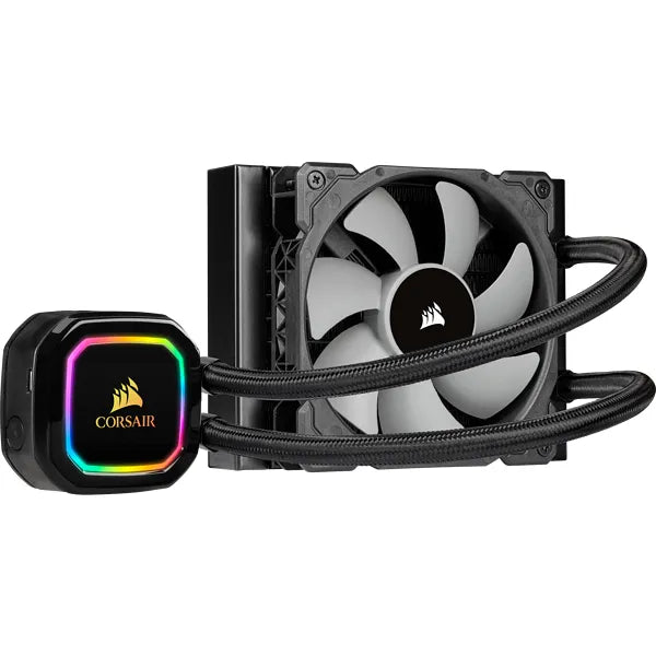 Corsair Icue Series H60i Pro Xt 120mm Liquid Cpu Cooler; Rgb; Single Fan