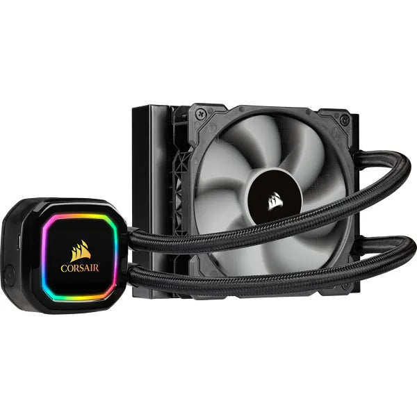 Corsair Icue Series H60i Pro Xt 120mm Liquid Cpu Cooler; Rgb; Single Fan