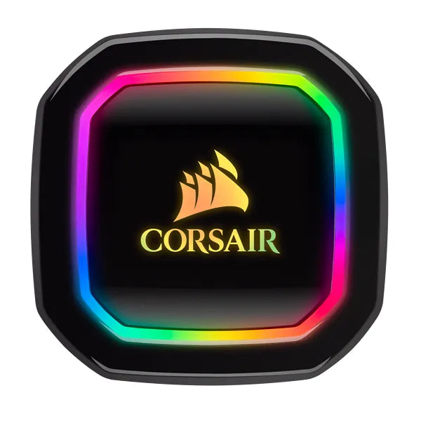 Corsair Icue Series H60i Pro Xt 120mm Liquid Cpu Cooler; Rgb; Single Fan