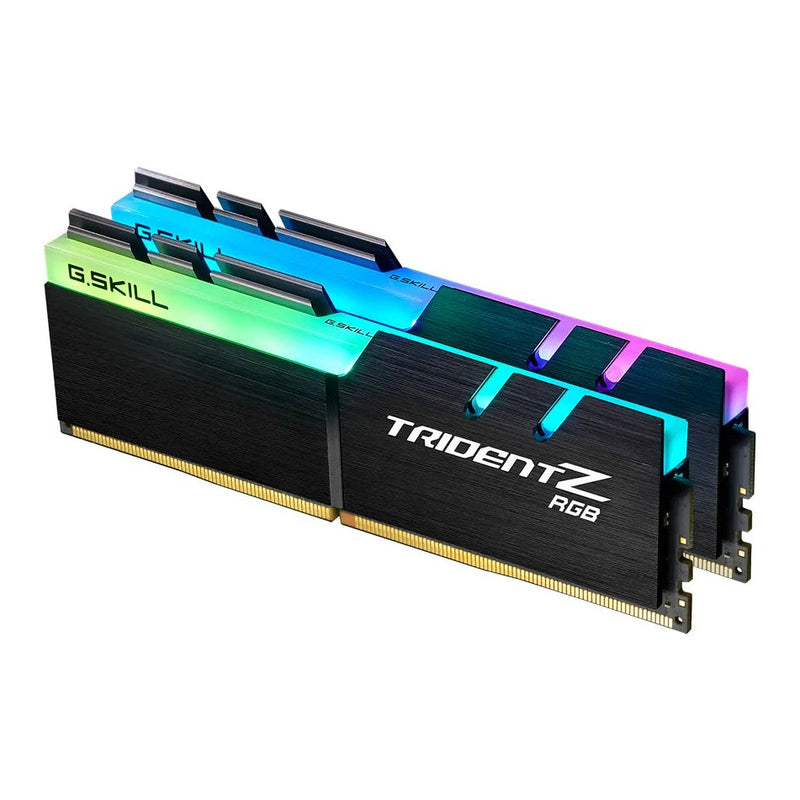 G.Skill Trident Z Rgb Ddr4-4000Mhz Cl18-22-22-42 1.4V 32Gb (2X16Gb) F4-4000C18D-32Gtzr.