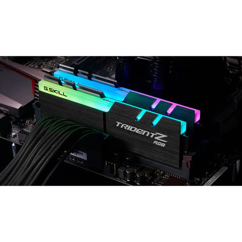 G.Skill Trident Z Rgb Ddr4-4000Mhz Cl18-22-22-42 1.4V 32Gb (2X16Gb) F4-4000C18D-32Gtzr.