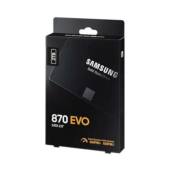 Samsung 870 Evo 2Tb Sataiiii Ssd Read Speed Up To 560 Mb S Write Speed Up To 530 Mb S Random Read Max 98000 Iops Mkx Controlle