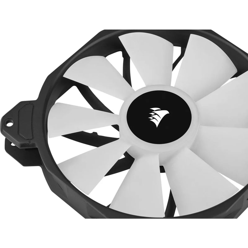 Corsair Ll120 Rgb 120Mm Dual Light Loop Rgb Led Pwm 600 - 1500 Rpm Cooling Fan 3 Pack With Lighting Node Pro - White