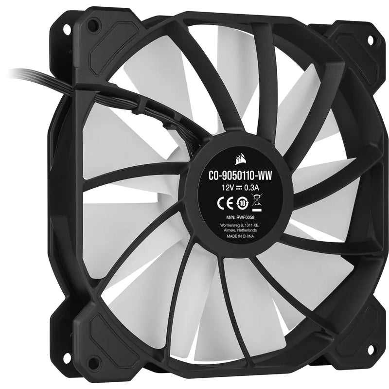 Corsair Ll120 Rgb 120Mm Dual Light Loop Rgb Led Pwm 600 - 1500 Rpm Cooling Fan 3 Pack With Lighting Node Pro - White