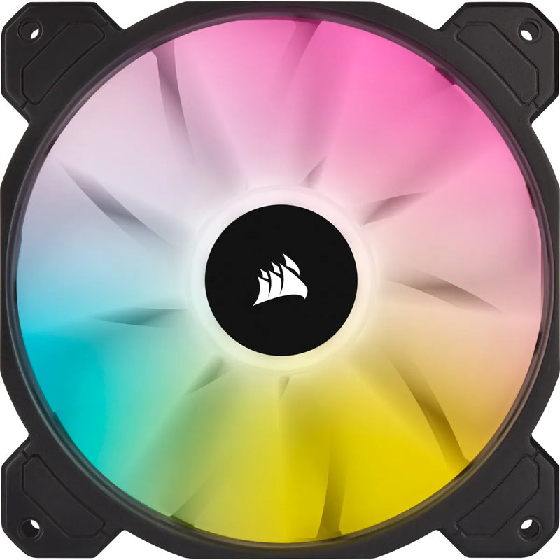 Corsair Ll120 Rgb 120Mm Dual Light Loop Rgb Led Pwm 600 - 1500 Rpm Cooling Fan 3 Pack With Lighting Node Pro - White