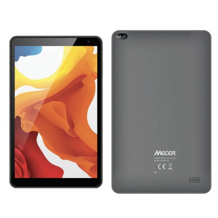 Mecer Xpress Smartlife 10.1” Android11 Octa Core 1.6Ghz 4Gb 64Gb 2M+5M 4G Sim 800X1280 Ips 6000Mah Grey Folio Siliver.