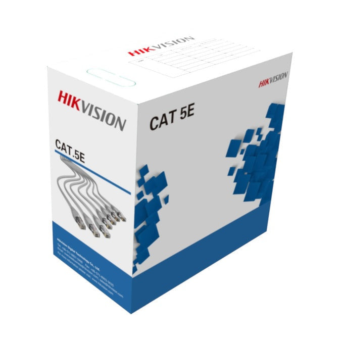 Hikvision 305M Cat5E Utp Network Solid Cable (0.45Mm, Cmx)