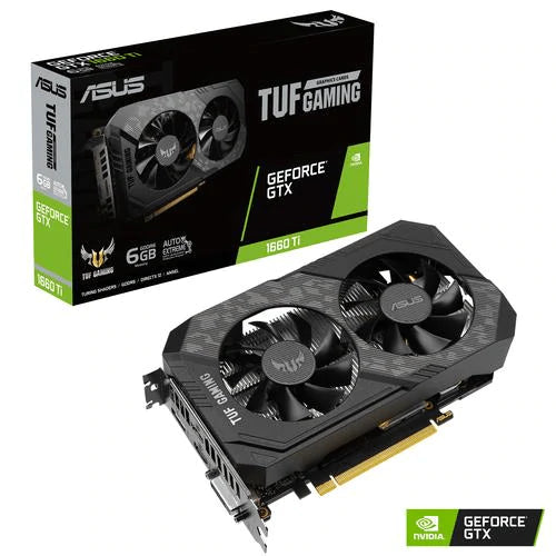 Nvidia® Geforce Gtx 1660 Ti; Pci Express 3.0; 6gb Gddr6; 1xdvi; 1xhdmi; 1xdp; Max 4 Display; 450w; 20.6 X 12.4 X 4.6 Cm