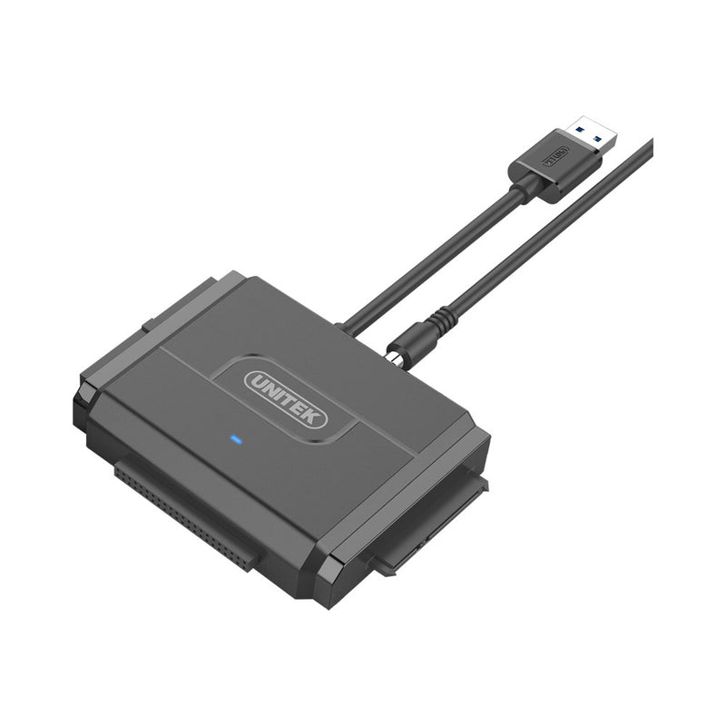 Unitek Usb3.0 2.5" 3.5" Ide + Sata Hdd Ssd Converter