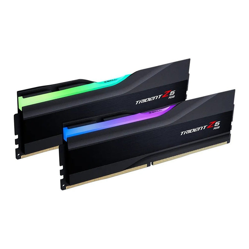 G.Skill Tridentz5 Rgb Ddr5-6000Mhz Cl40-40-40-96 1.35V 32Gb (2X16Gb) - Black