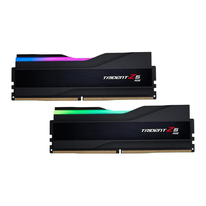 G.Skill Tridentz5 Rgb Ddr5-6000Mhz Cl40-40-40-96 1.35V 32Gb (2X16Gb) - Black