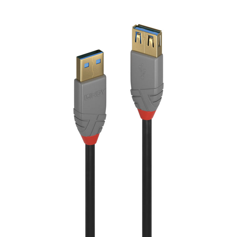 Lindy Anthra Usb3.0 A-Male To A-Female Extension Cable - 0.5M